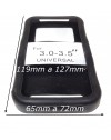 Funda 3" 3.5" Silicona ajustable universal trasera