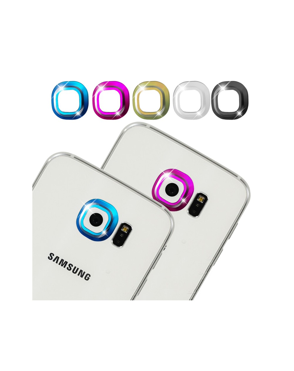 Protector De Cámara Samsung S6 Edge