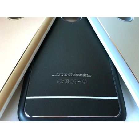 Funda Apple Metal y Borde Silicona iPhone 6 plus