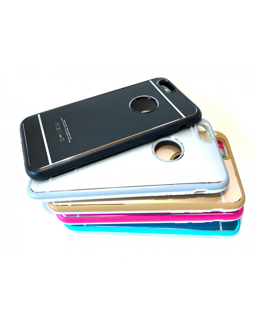 Funda Apple Metal y Borde Silicona iPhone 6 