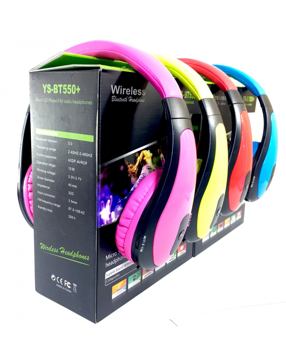 Casco Bluetooth YS-550