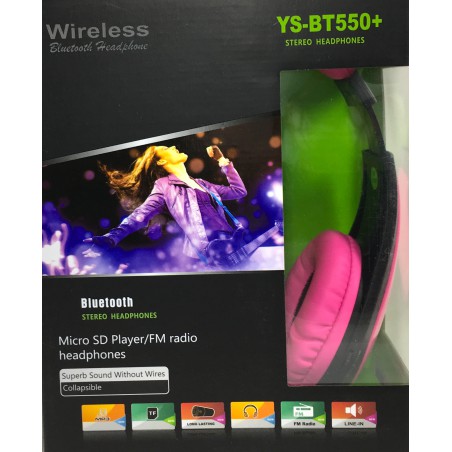 Casco Bluetooth YS-550
