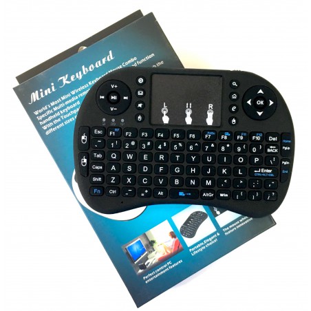 Mini Teclado Inalámbrico Touchpad Smart TV y PC – Tecnocarp