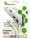Cargador para Tablet en coche  5v 2.5mm