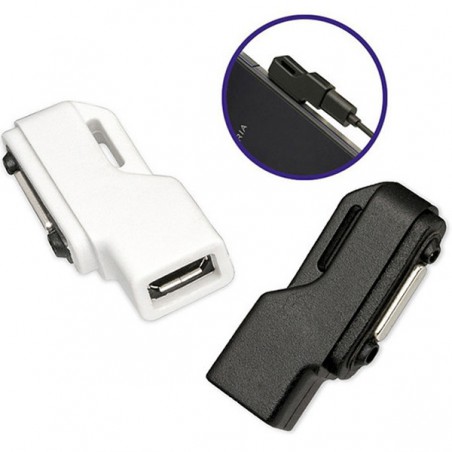 Adaptador Cargador magnético Sony Xperia Z1 Z2 Z3