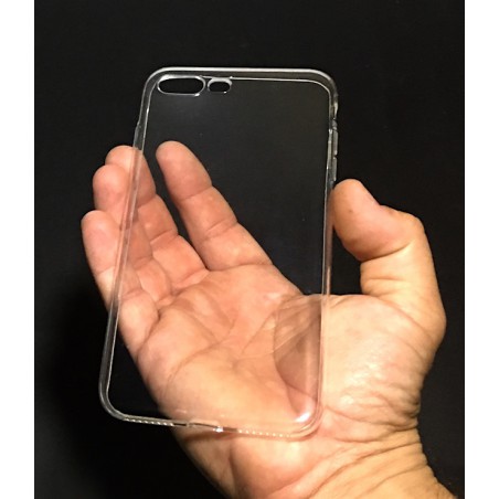 Funda Silicona Trasera Transparente iPhone 7 Plus