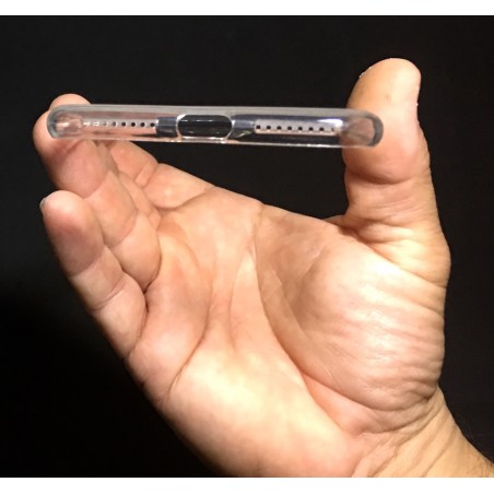 Funda Silicona Trasera Transparente iPhone 7 Plus
