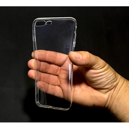 Funda Silicona Trasera Transparente iPhone 7 Plus