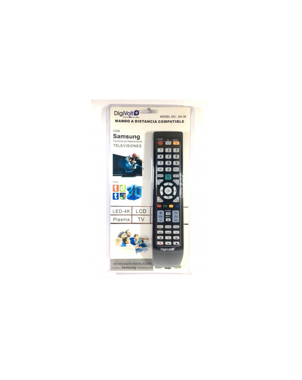 Mando a Distancia Samsung Compatible