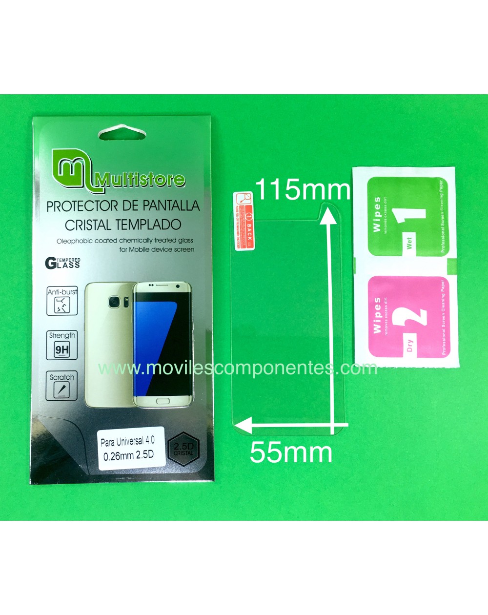 Cristal Protector Universal 4"