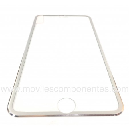 Protector de Pantalla iPhone 7 con Borde Aluminio