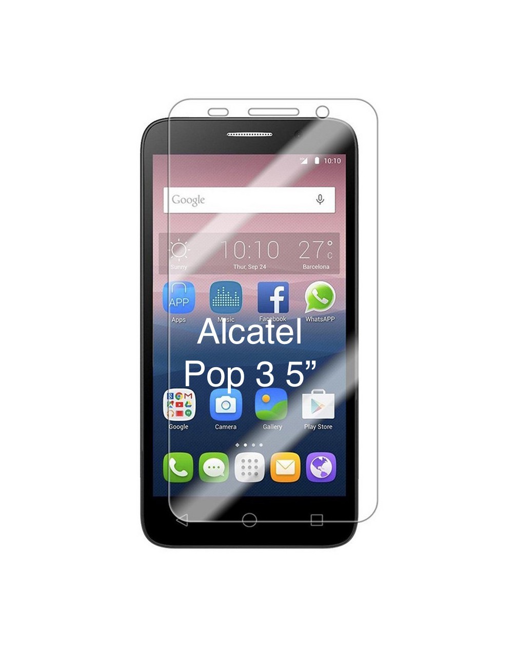 Cristal Protector Alcatel Pop 3 5.0"