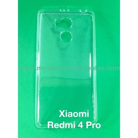 Funda Silicona Transparente Xiaomi Redmi 4 Pro