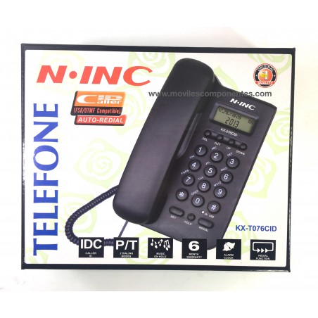 Teléfono Fijo con Visor LCD KX-T076CID
