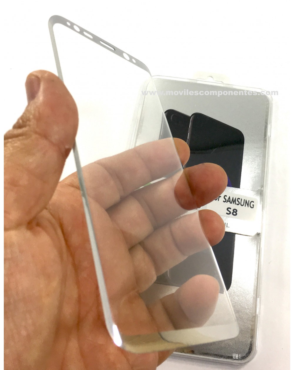 Cristal Protector Samsung S8 (completo)