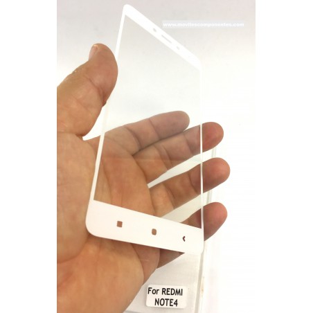 Cristal Protector Xiaomi Redmi Note 4 (Completo)