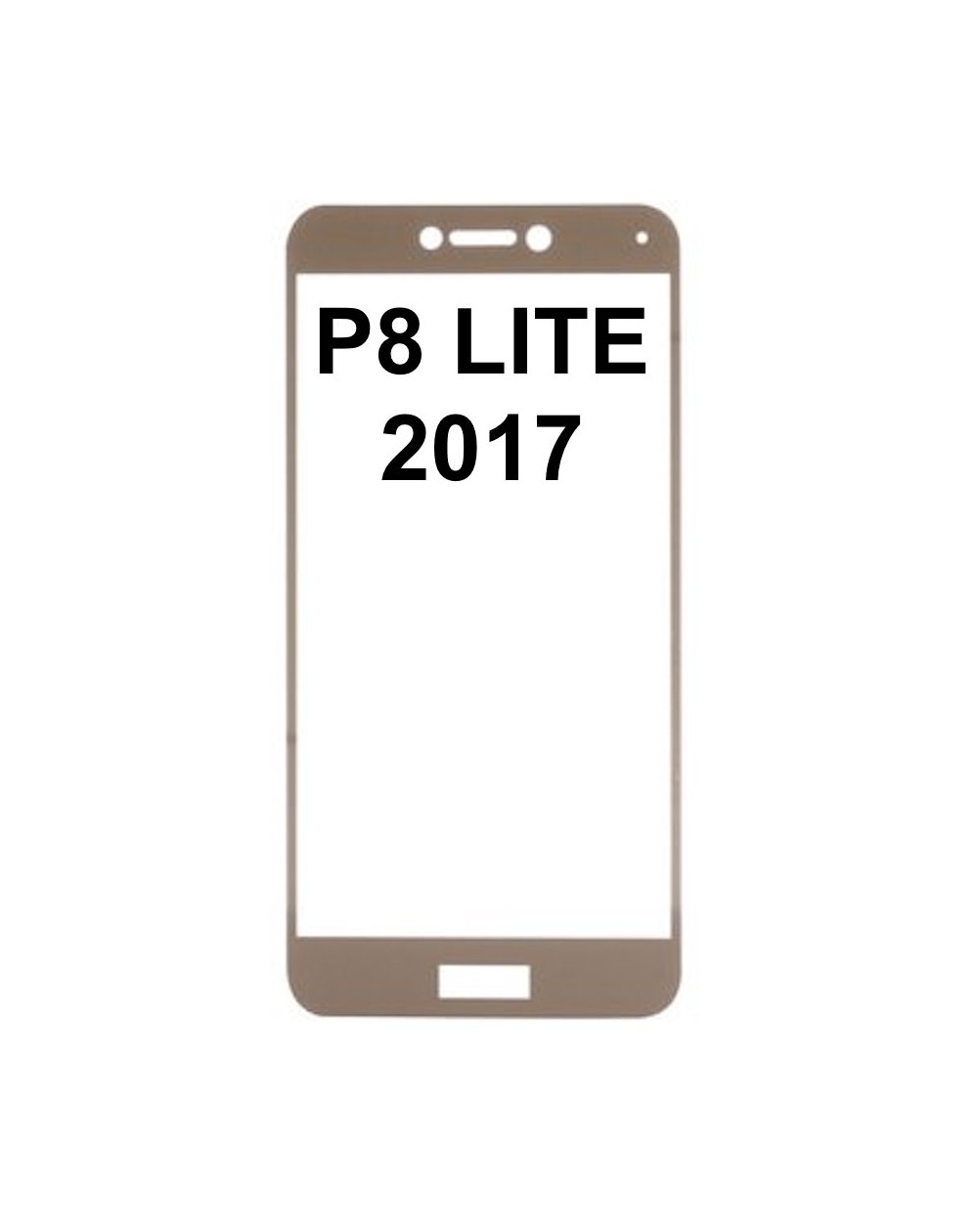 Cristal Protector Huawei P8 Lite 2017 (Completo)