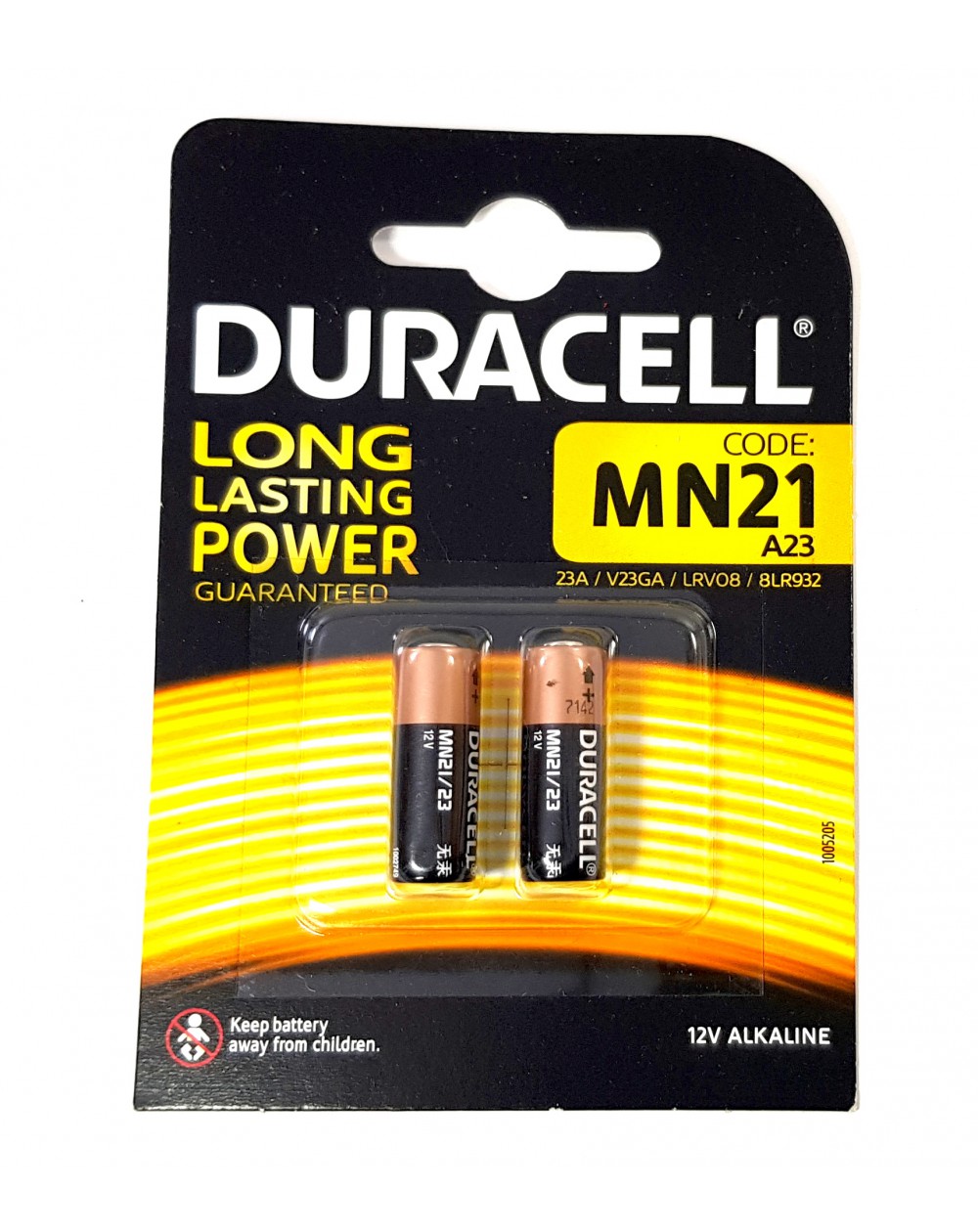 Pila Duracell MN21