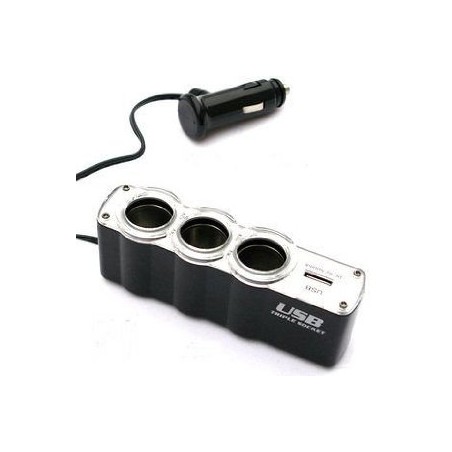 Cargador múltiple para coche