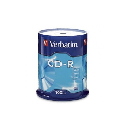 CD-R  Verbatim pack 100 unidades