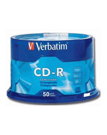 CD-R  Verbatim pack 50 unidades