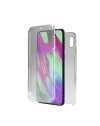 FUNDA DE SILICONA DELANTERA + TRASERA DOBLE 100% TRANSPARENTE Samsung A40