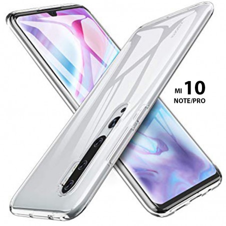 Funda Silicona Trasera Transparente Xiaomi Mi Note 10 / Pro