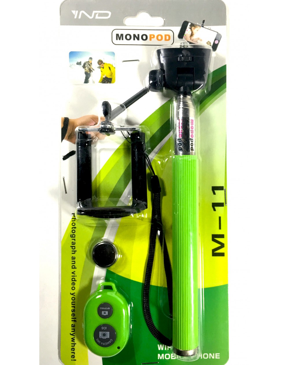 Palo extensible selfie y mando bluetooth