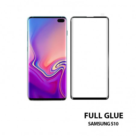 Cristal Protector curvo FULL GLUE Samsung S10 Plus
