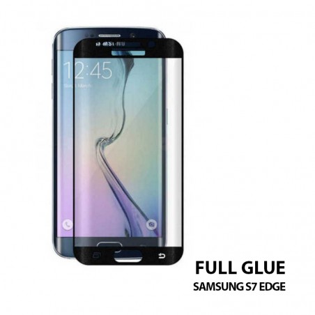 Cristal Protector curvo FULL GLUE Samsung S7 Edge