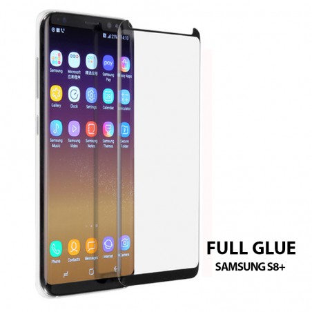 Cristal Protector curvo FULL GLUE Samsung S8 Plus