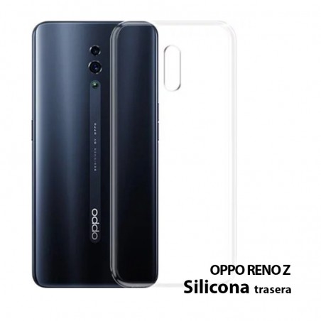 Funda Silicona Trasera Transparente Oppo Reno Z