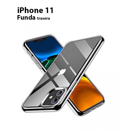 Funda Silicona Trasera Transparente iPhone 11