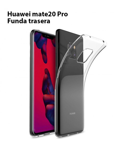 Funda Silicona Trasera Transparente Huawei Mate 20 Pro