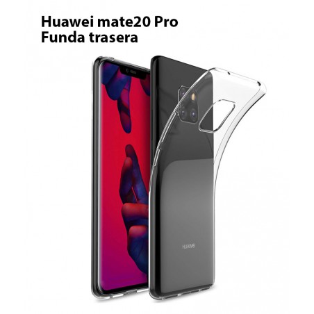 Funda Silicona Trasera Transparente Huawei Mate 20 Pro