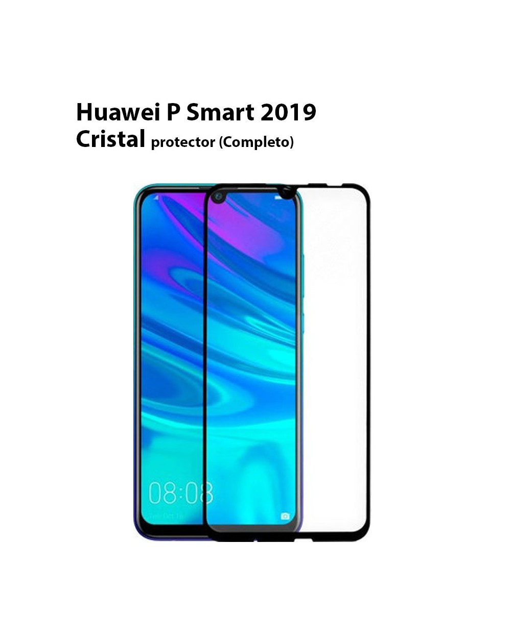 Cristal Protector Huawei P Smart 2019 (Completo)