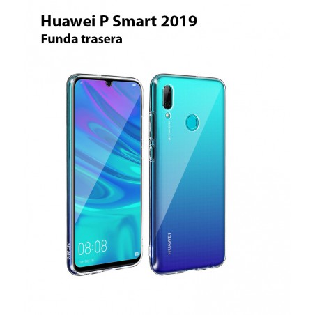 Funda Silicona Trasera Transparente Huawei P Smart 2019