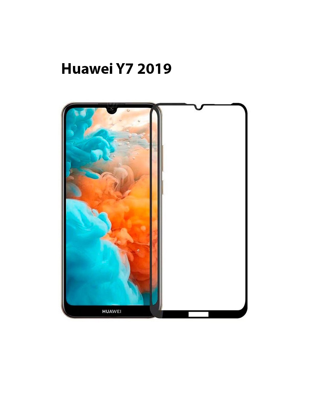 Cristal Protector Huawei Y7 2019 (Completo)
