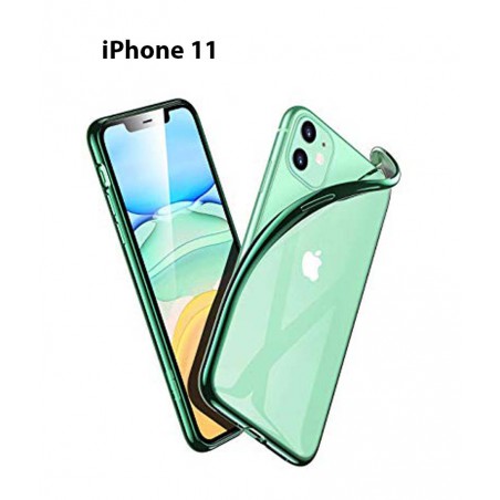 Funda Silicona Trasera Transparente iPhone 11