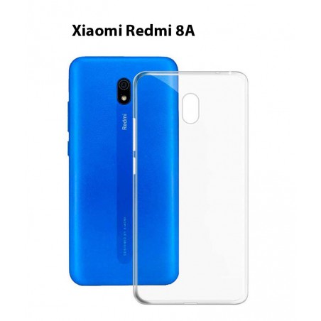 Funda Silicona Trasera Transparente Xiaomi Redmi 8A