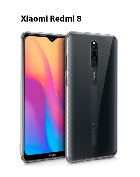 Funda Silicona Trasera Transparente Xiaomi Redmi 8