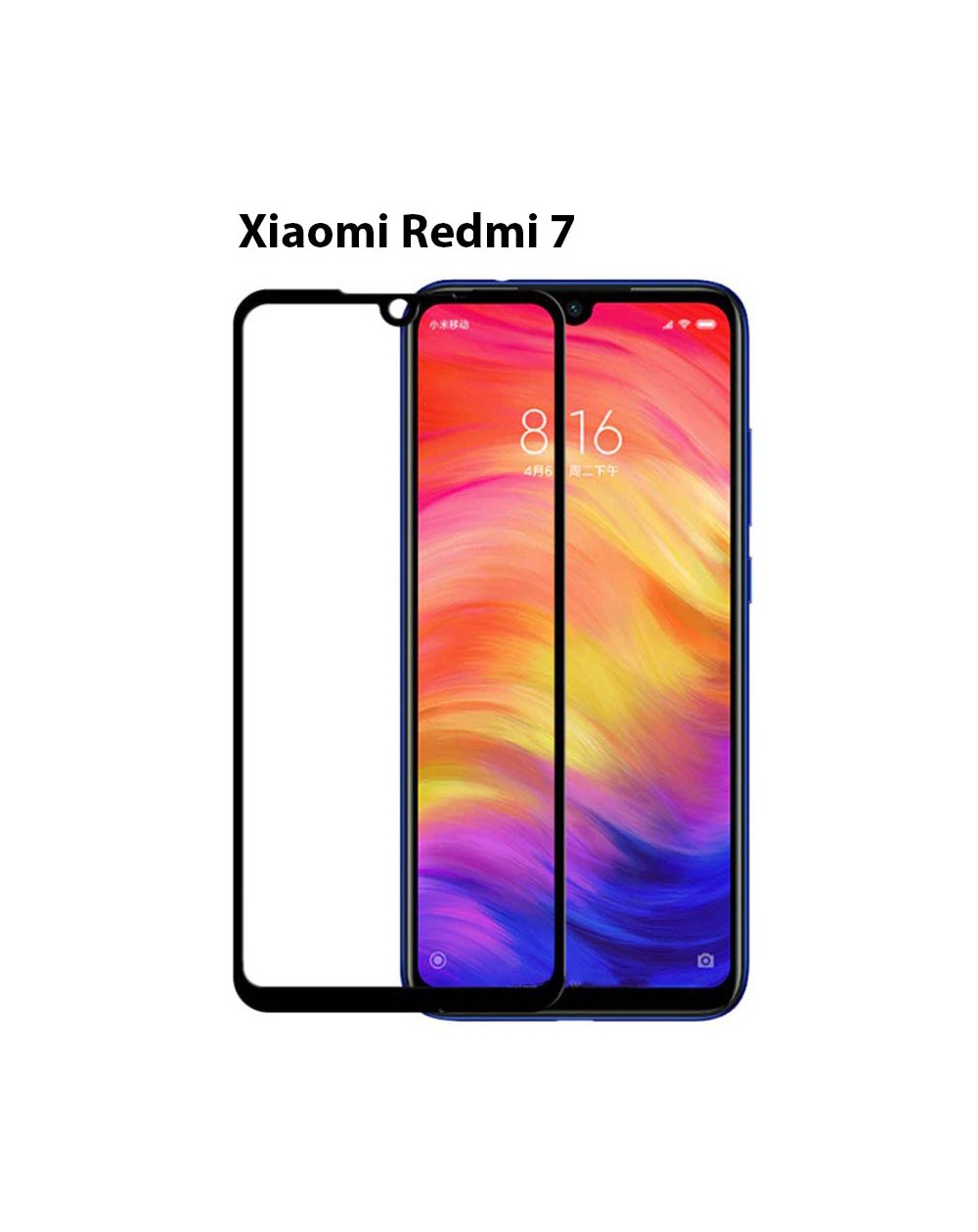 Cristal Protector Xiaomi Redmi 7 (Completo)