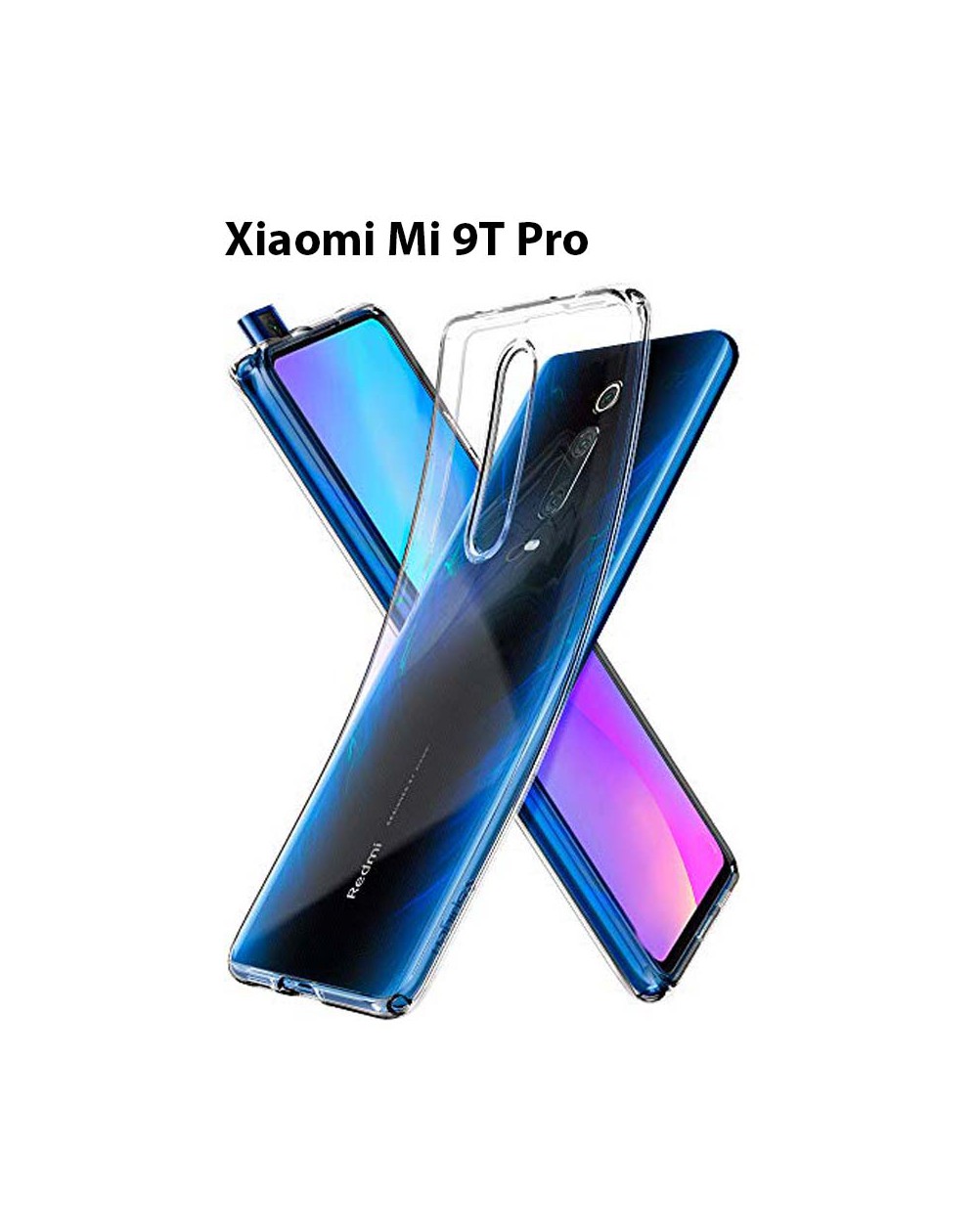 Funda Silicona Trasera Transparente Xiaomi Mi 9T Pro