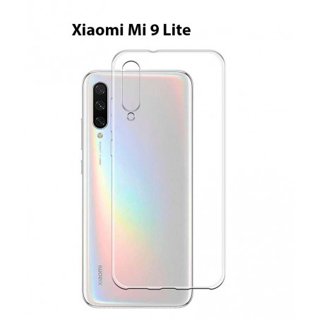 Funda Silicona Trasera Transparente Xiaomi Mi 9 Lite