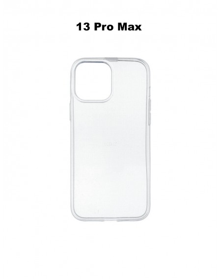 Funda Silicona transparente iPhone 13 Pro Max