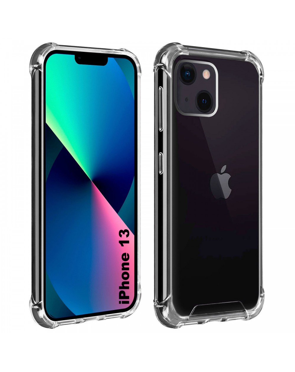 Funda Trasera Silicona Reforzada iPhone 13