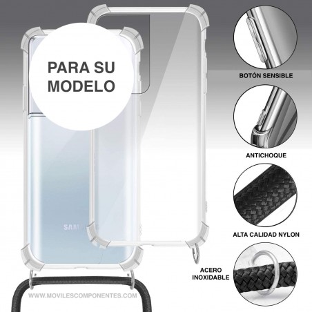 Funda Con Cuerda Reforzada Para iPhone 11 Pro Max