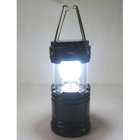 Cargador Solar Camping y Linterna 