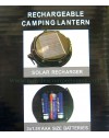 Cargador Solar Camping y Linterna 