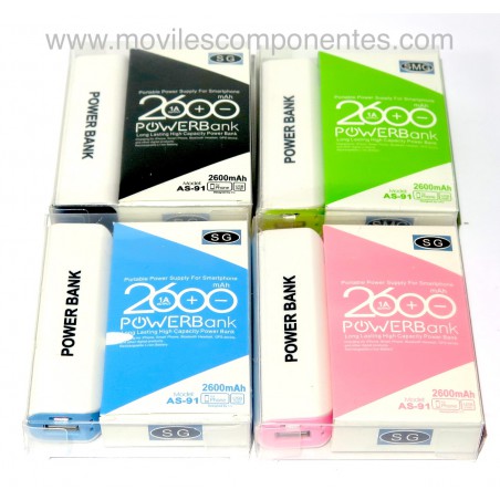Batería Externa 2.600mAh 